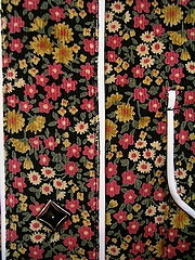Cordy Floral print Shirt =Black=-写真5